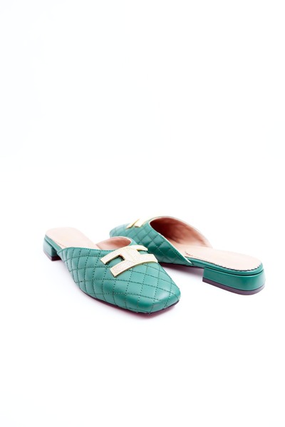 Tenau Γυναικείες παντόφλες από γνήσιο δέρμα