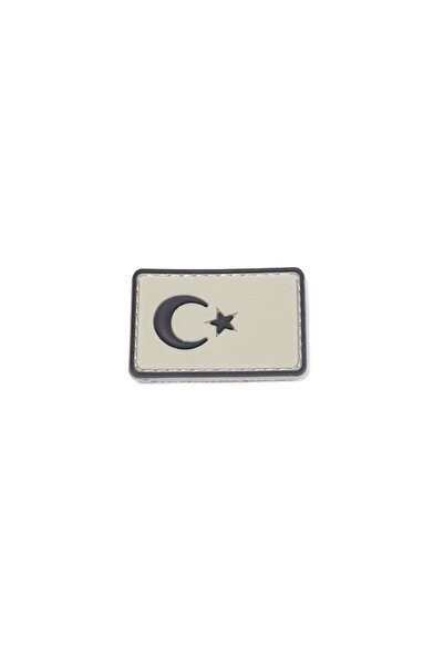 KORDAK Turkish Flag Beige Tactical Small Veil