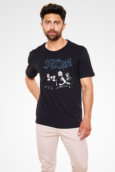 tf tişörtfabrikası Μπλουζάκι Kittie Black Unisex