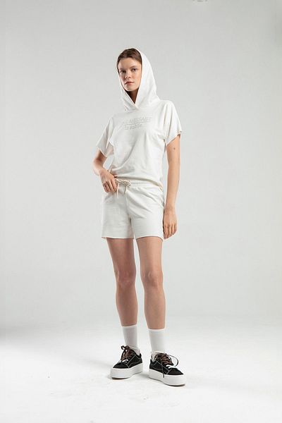 BENMANAJ Women's White Shorts