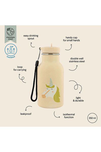 Trixie 350ml Insulated Drinking Bottle - Thermos Bottle - Mrs.Unicorn