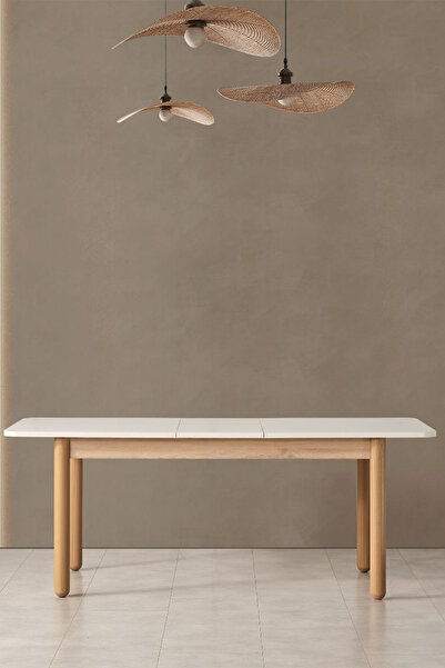 BuğdaycıGrup Bohem Yemek Masası Premium Yemek Masası 160+40