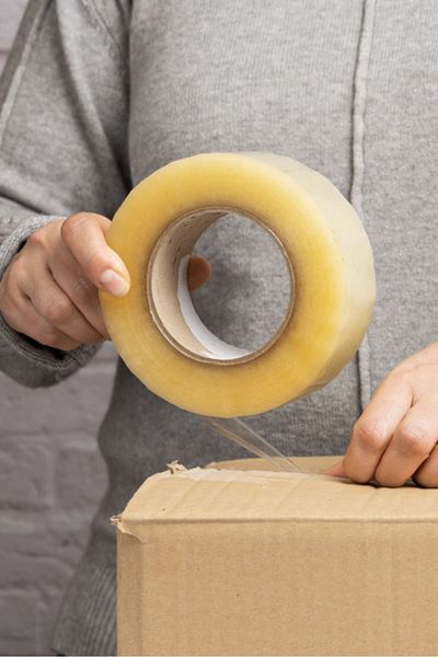UKAPACK UKA Transparent Duct Tape 45 Mm X 100 Meters high Gluing Quality 2 pieces