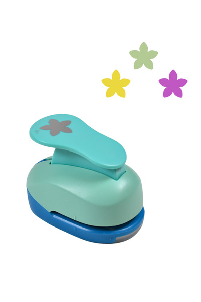 kamei 3.8 Cm Km8815 Model Shaped Flower Patterned Hole Punch