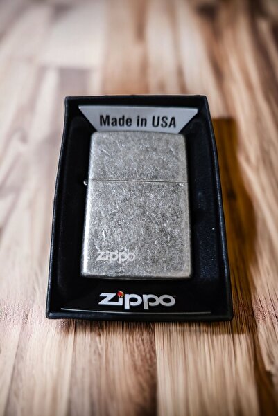 akkuş Zippo çakmak eskitme model