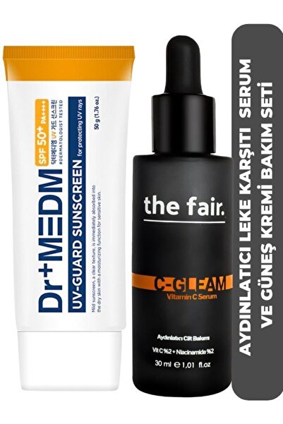 the fair. C Vitamini Aydınlatıcı Leke Karşıtı Ton Eşitliği Serum ve Dr+medm 5...