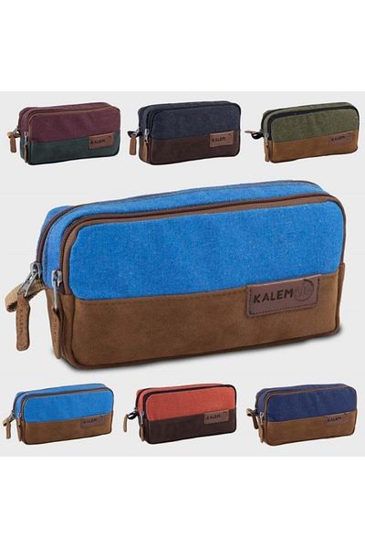 Güntem Penlig Double Compartment Pen Holder Natural
