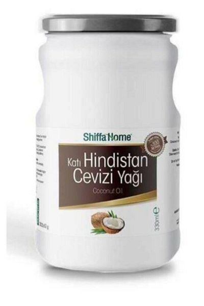 Shiffa Home 330ml Cold Press Coconut Oil - 100% Pure Extra Virgin Basket Solid