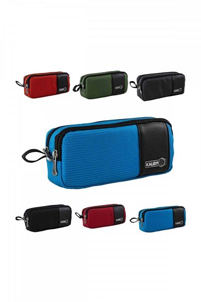 Kalemlig Dash Smart Double Compartment Impertex Fabric Pencil Bag DS24 Assortment