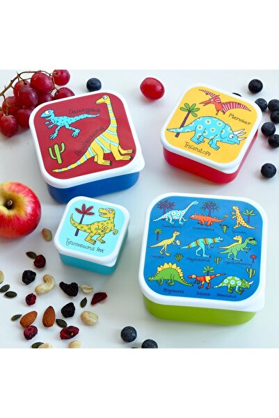 Tyrrell Katz 4 Lü Beslenme Kutusu Dino