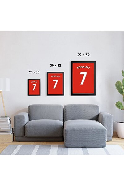 KAYNOCK Cristiano Ronaldo 7, Manchester United, Premier League, Futbol, Poster Tablo