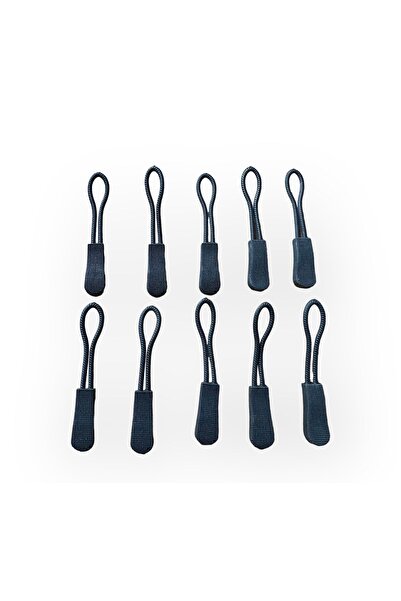 e tuhafiye 10’lu Antrasit Fermuar Ucu (elcik)