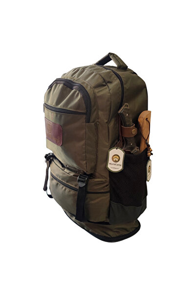 worldcamp 50 Liter Capacity Bellows Mountaineer Camping Bag