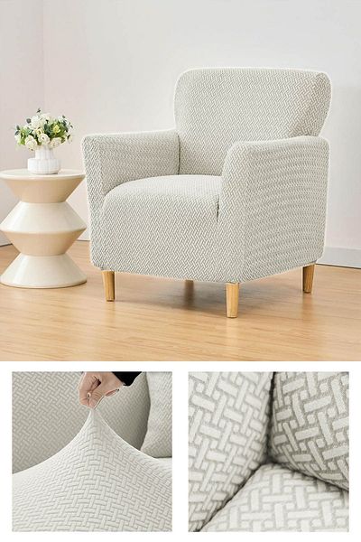 Faiend Model de cărămidă jacquard - Husă de canapea elastică, lavabilă