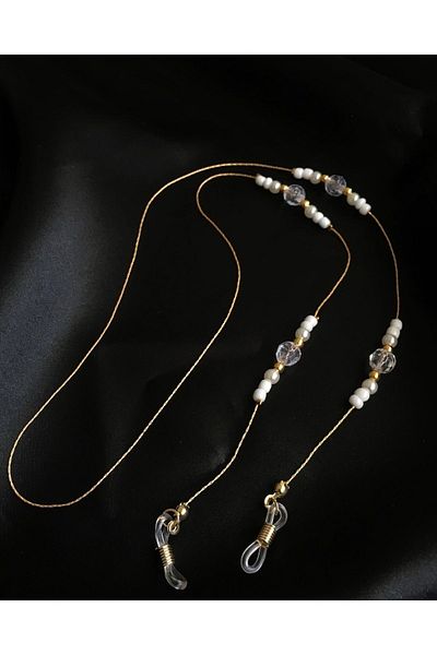 glasses accessory Glasses Chain Beaded