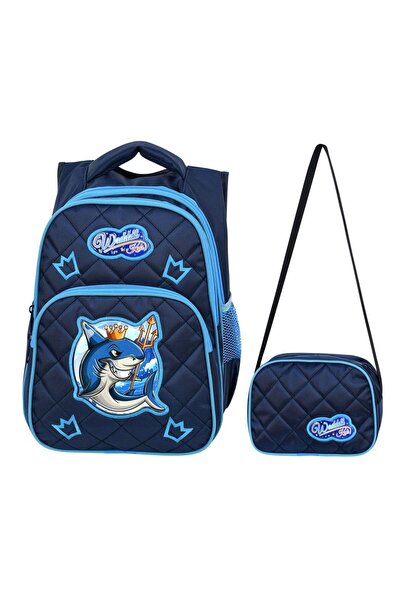 Waddell Чоловіча сумка для перших класів та харчування з синім акулою