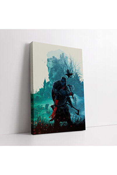 KOSS Dijital Tablou colorat pe pânză pentru sala de jocuri Assassins Creed Va...