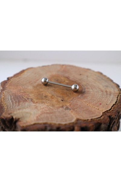 Karınca Piercing 18 Mm Surgical Steel Tongue Piercing