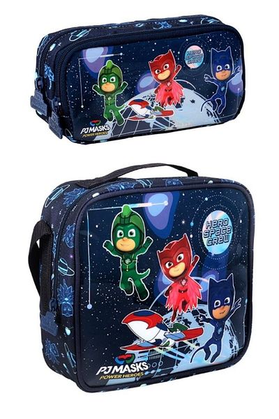 Me Çanta Space Crew Pajama Tables - Lunch Box and Pencil Holder Set 24410