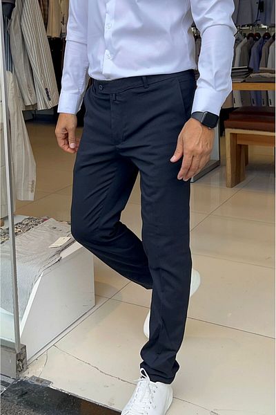 ACTUAL Men's Slim Fit 1413-laci Chino Trousers