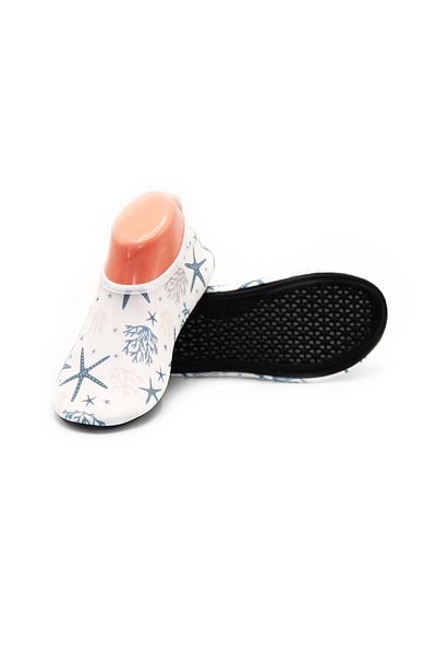 fluffy Beach and Sea Women's Shoes - Pool Shoes