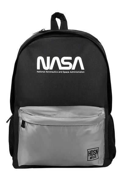 Me Çanta Rucsac pentru școală și zi cu zi Nasa Silver Color - Detaliat de buzunar