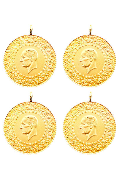 Tuğrul Kuyumculuk 4 Adet Yeni Tarihli Yarım Altın YY00004