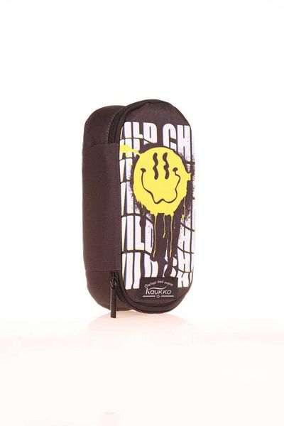 KAUKKO Wild Child K2661 - حقيبة أقلام رصاص ذات مقصورة خاصة