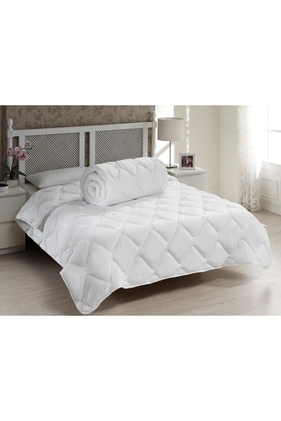 Zarif Home Siesta Microfiber King Size Quilt - 220X240 cm White