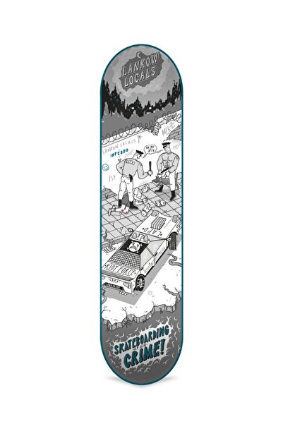 INPEDDO SKATEBOARD Inpeddo- It's A Crıme 8,5 Deck