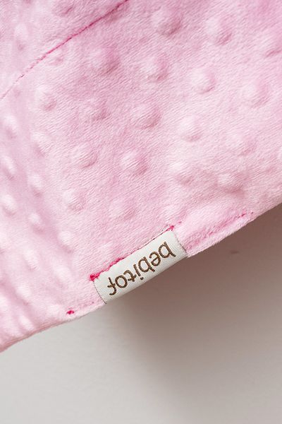 Bebitof Plush Double Layer Chickpea Embossed Baby Blanket - 100x120 cm