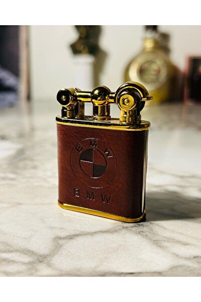 Heartfelt Gifts Deri Kaplamalı Şık Desenli Kaliteli Bmw Işlemeli Gazlı Hediye...