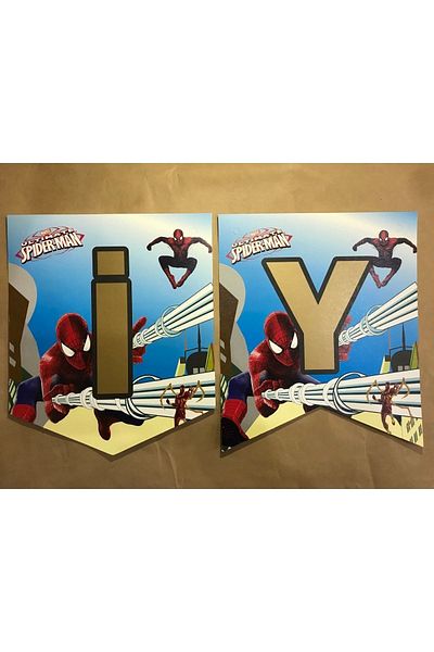 Deniz Party Store Spider-Man Happy Birthday Sayings