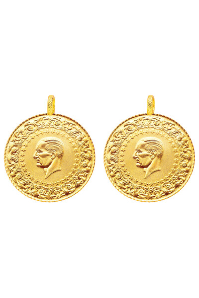 Tuğrul Kuyumculuk 2 Adet Yeni Tarihli Tam Altın C000222