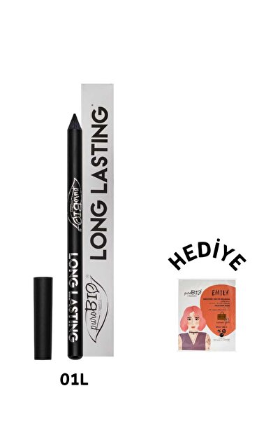 purobıocosmetics Alerjik & Hassas Gözler Için SİYAH Organik Vegan Göz Kalemi