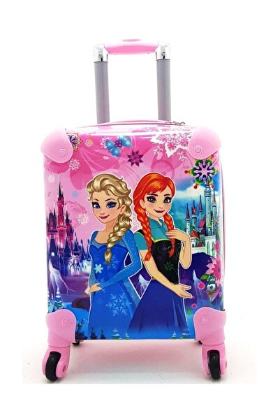 Laguna Prenses Çocuk Valizi Pembe