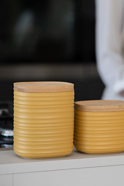 GUZZİNİ Guzzini Tierra L Saklama Kabı - Sarı