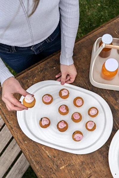 GUZZİNİ Guzzini Tierra L Tepsi Kil Rengi