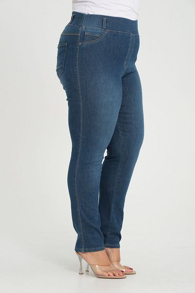 SERRA BÜYÜK BEDEN Plus Size - Elastic Skinny Leg Trousers