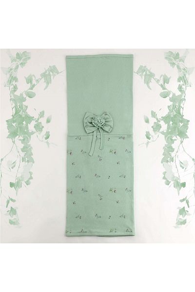 Sebi Bebe 80x85 Cm Floral Bow Blanket - 1114