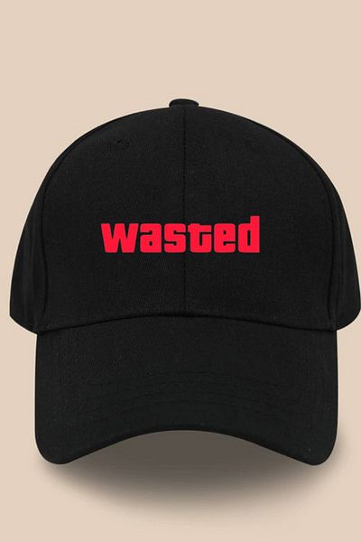 GOSSİP TEAM Μαύρο καπέλο Gossip Team - Wasted Model