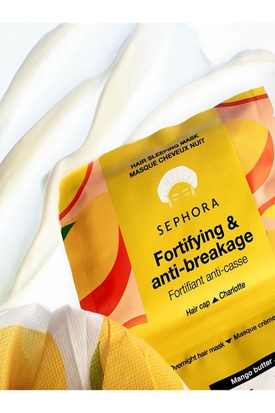 SEPHORA Night Hair Care Mask - Vegetal Bone Natural Fortifying, Anti-breakage