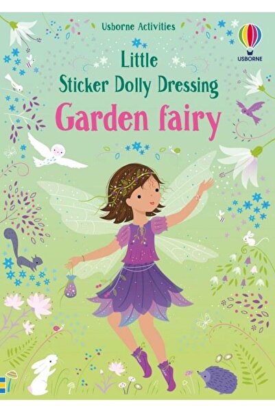 Usborne Βιβλίο με αυτοκόλλητα, ΜΙΚΡΗ ΝΕΡΑΙΔΑ ΚΗΠΟΥ ΜΕ ΑΥΤΟΚΟΛΛΗΤΑ ΓΙΑ ΝΑ ΝΤΥΘΕΙ