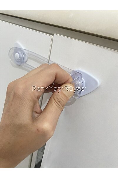 RENK YAPI RÜYASI 3 Pcs - Child Lock, Drawer, Double Door Cabinet Hook Lock