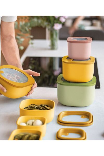 GUZZİNİ Guzzini Store More Mikrodalga Kabı Sarı