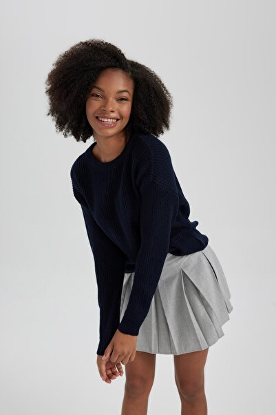 DeFacto Пуловер з горловиною Regular Fit H6905az23wn