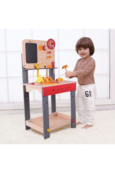 Classic World Wooden Large Repair Table Workbench