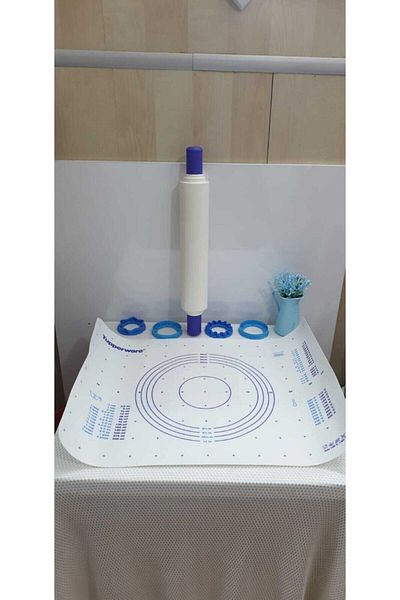 Tupperware Dough Mat Roller Set of 2