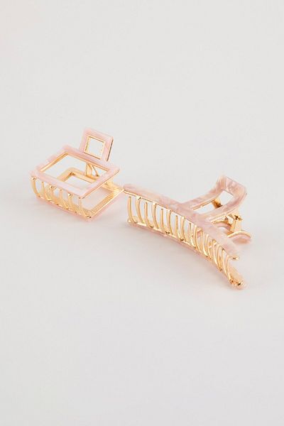 DeFacto D4859axns Modell 2er-Set rosa Riegelschnalle