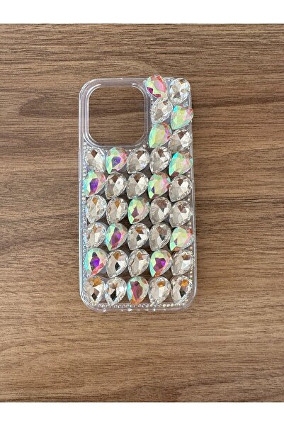 Case collection Samsug Galaxy S23fe Uyumlu Kristal Taşlı Slikon Kılıf (HANDMADE)